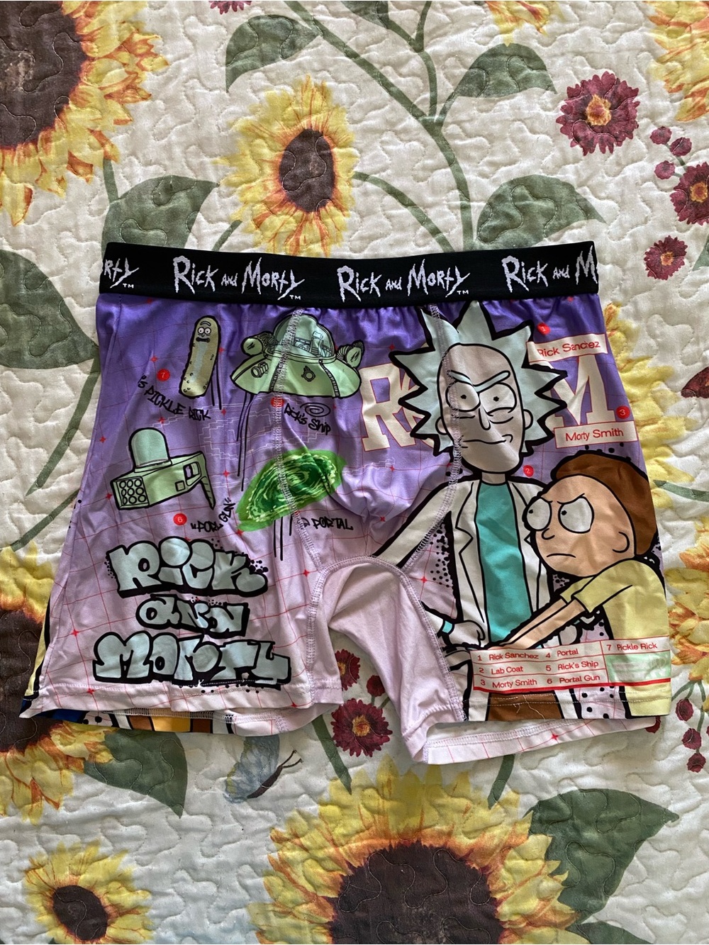 Rick and Morty Graphic Boxer Briefs